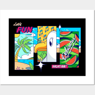 Vacation Vibes Posters and Art